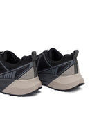 Derimod Dry Erkek Siyah Bağcıklı Kalın Tabanlı Kumaş Sneaker | Derimod