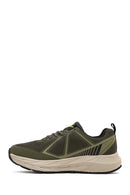 Derimod Dry Erkek Haki Bağcıklı Kalın Tabanlı Kumaş Sneaker | Derimod