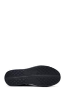 Erkek Kahverengi Bağcıklı Deri Sneaker | Derimod
