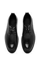 Men's Black Lace-Up Leather Classic Shoes | Derimod