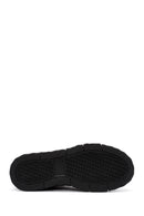 Men's Black Zippered Nubuck Sports Boots | Derimod