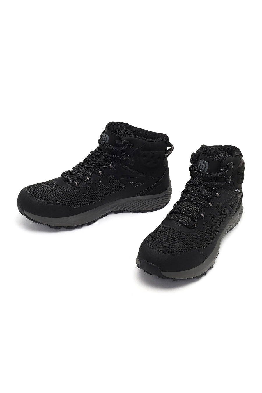 Derimod Dry Men's Black Lace-Up Thick-Soled Outdoor Boot