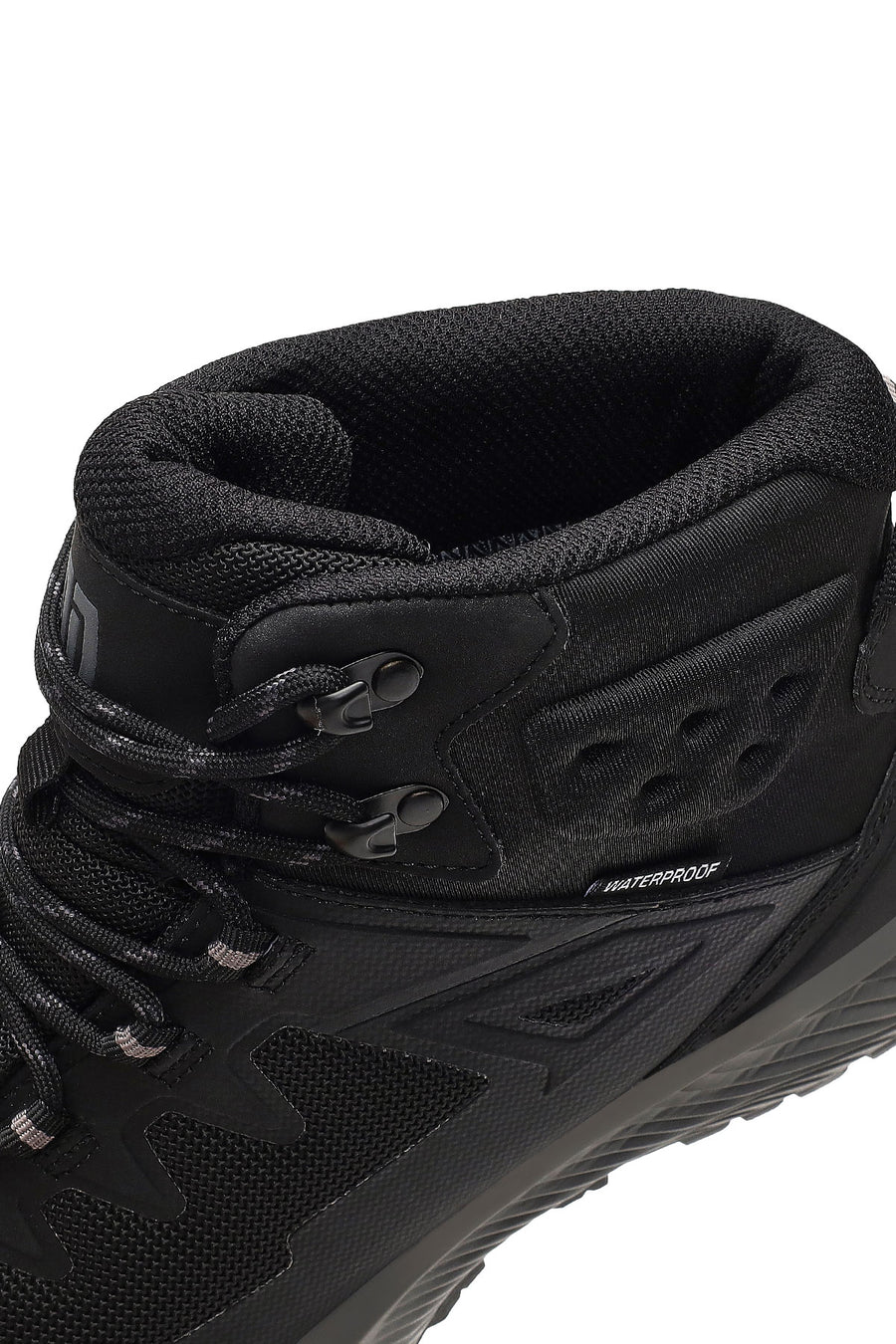 Derimod Dry Men's Black Lace-Up Thick-Soled Outdoor Boot