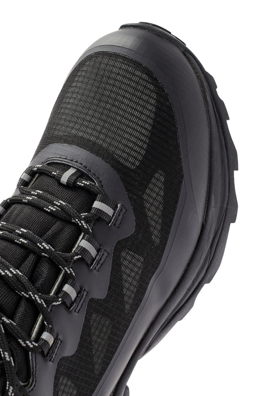 Derimod Dry Men's Black Thick-Soled Lace-Up Waterproof Outdoor Boots
