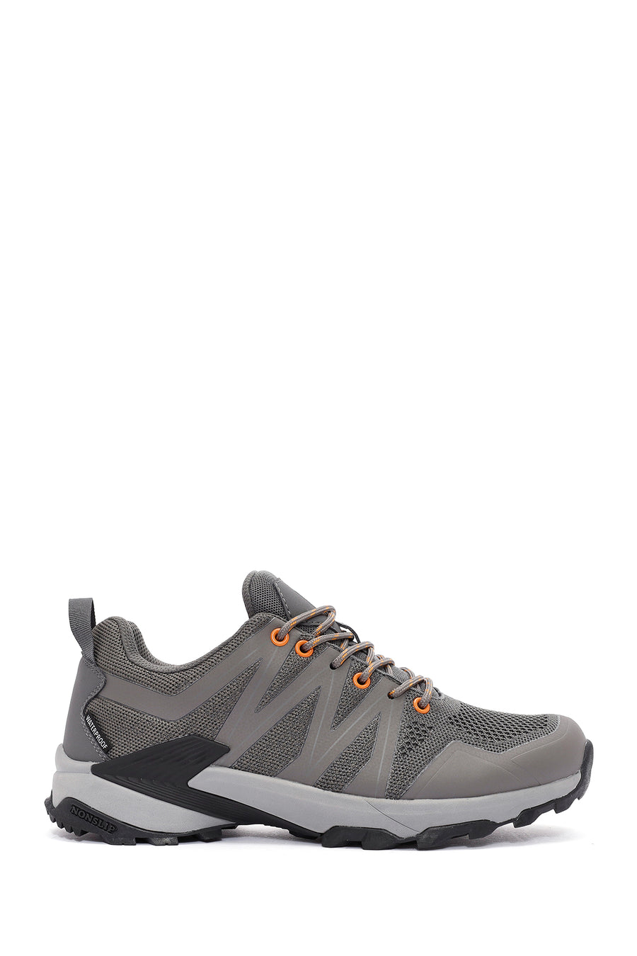 Derimod Dry Men's Grey Lace-Up Waterproof Outdoor Shoes 25WFD693914 | Derimod