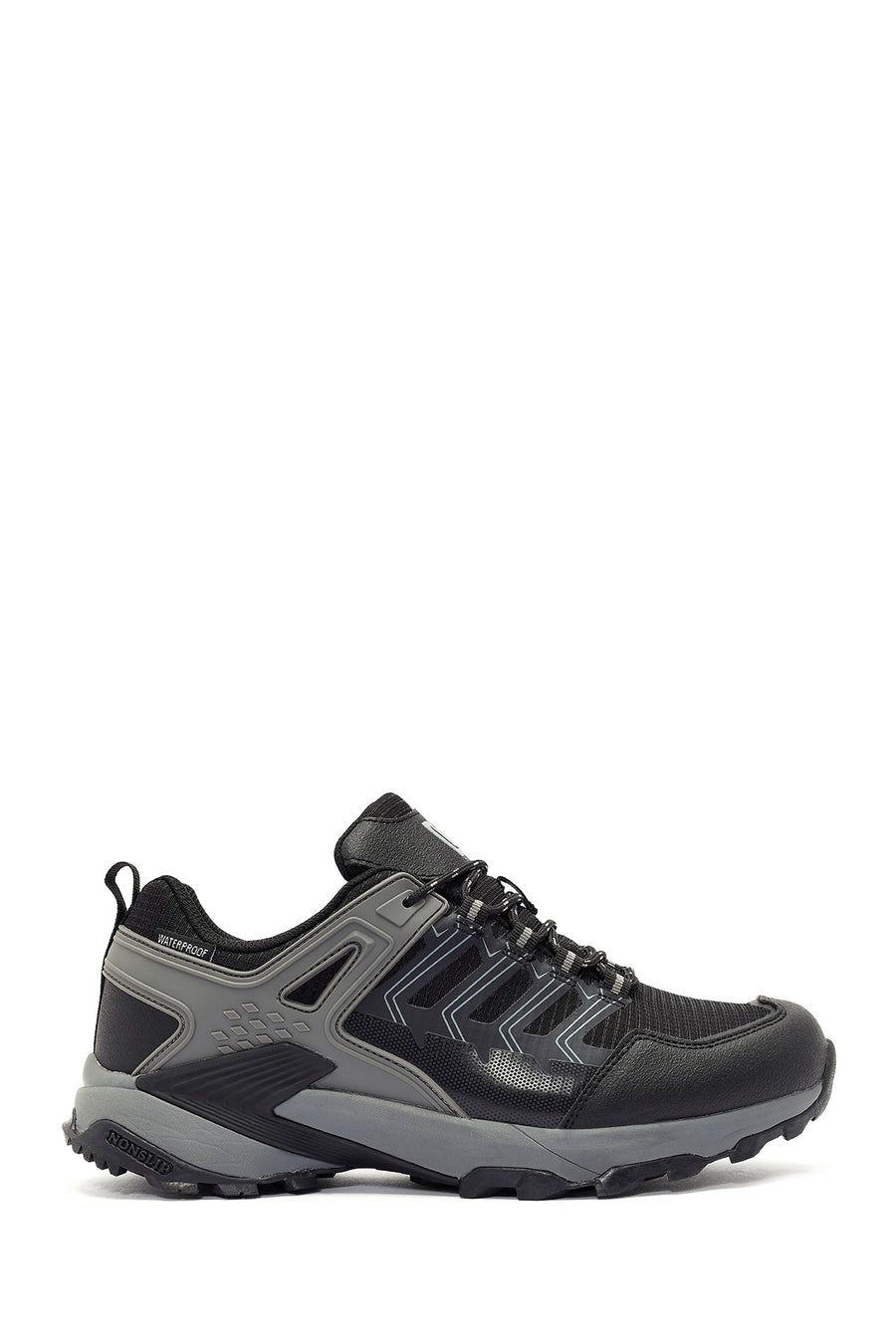 Derimod Dry Men's Black Lace-Up Waterproof Outdoor Shoes 25WFD694614 | Derimod