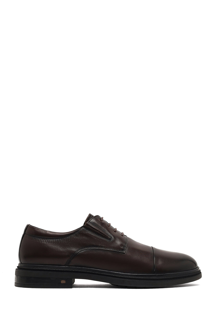 Men's Brown Lace-up Leather Classic Shoe 25WFD695018 | Derimod