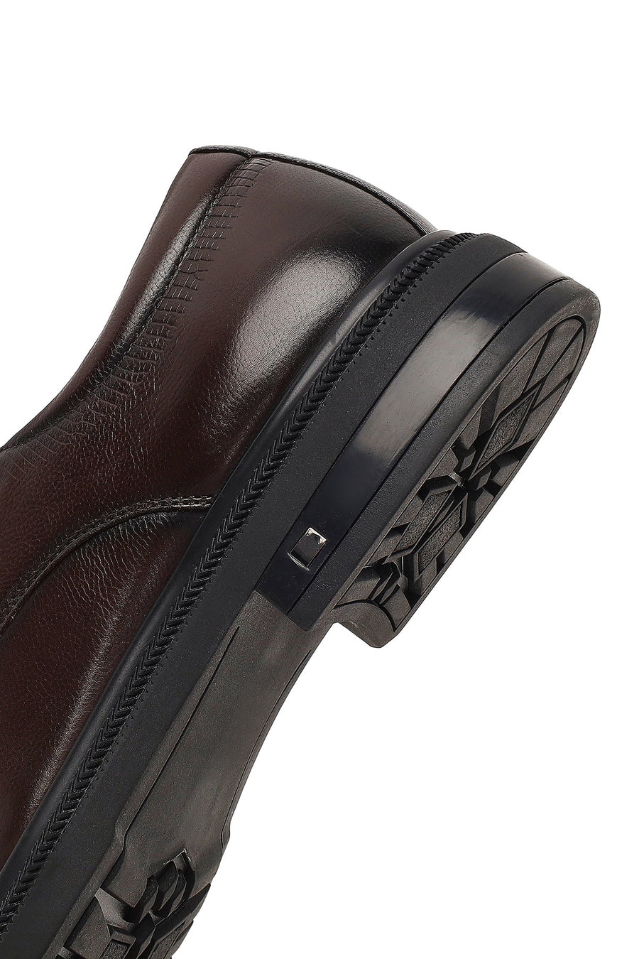 Men's Brown Lace-up Leather Classic Shoe