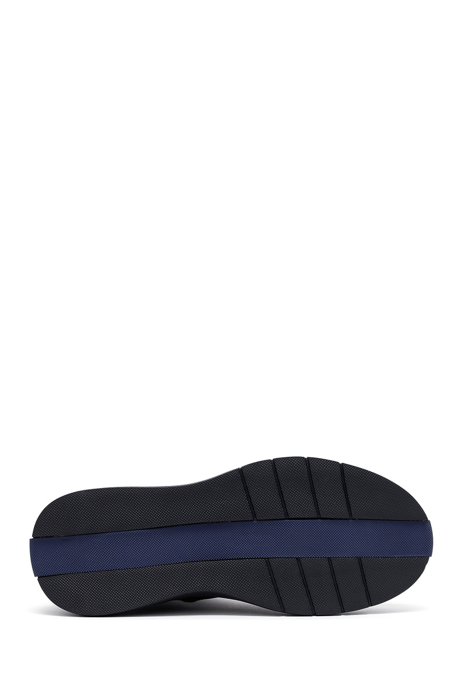 Men's Brown Zippered Thick Sole Leather Boat
