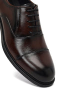 Men's Brown Lace-Up Leather Casual Shoes | Derimod