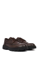 Men's Brown Lace-Up Leather Casual Shoes | Derimod