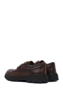 Men's Brown Lace-Up Leather Casual Shoes | Derimod