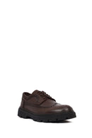 Men's Brown Lace-Up Leather Casual Shoes | Derimod