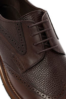 Men's Brown Lace Up Leather Casual Shoes | Derimod