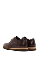 Men's Brown Lace Up Leather Casual Shoes | Derimod