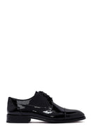 Men's Black Lace-Up Patent Leather Leather Classic Shoes | Derimod