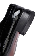 Men's Black Lace-Up Patent Leather Leather Classic Shoes | Derimod