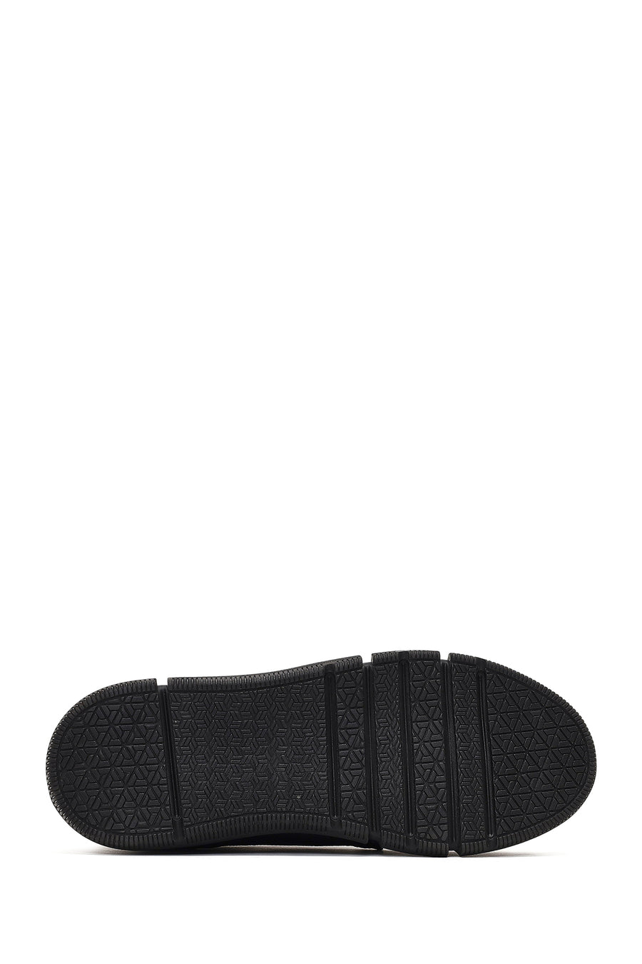 Men's Black Lace-up Nubuck Leather Casual Shoes