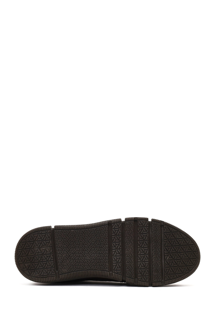 Men's Brown Lace-up Nubuck Leather Casual Shoes