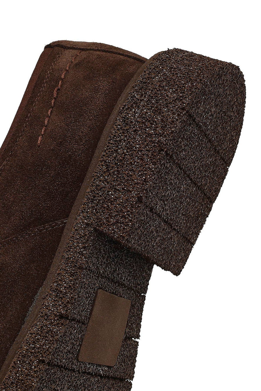 Men's Brown Lace-Up Suede Leather Casual Shoes