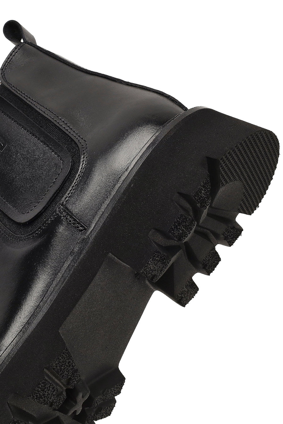 Men's Black Leather Chelsea Boot