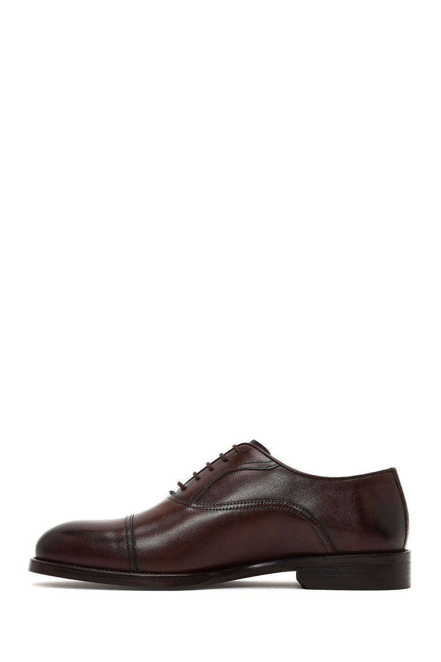 Men's Brown Lace-up Leather Classic Shoe