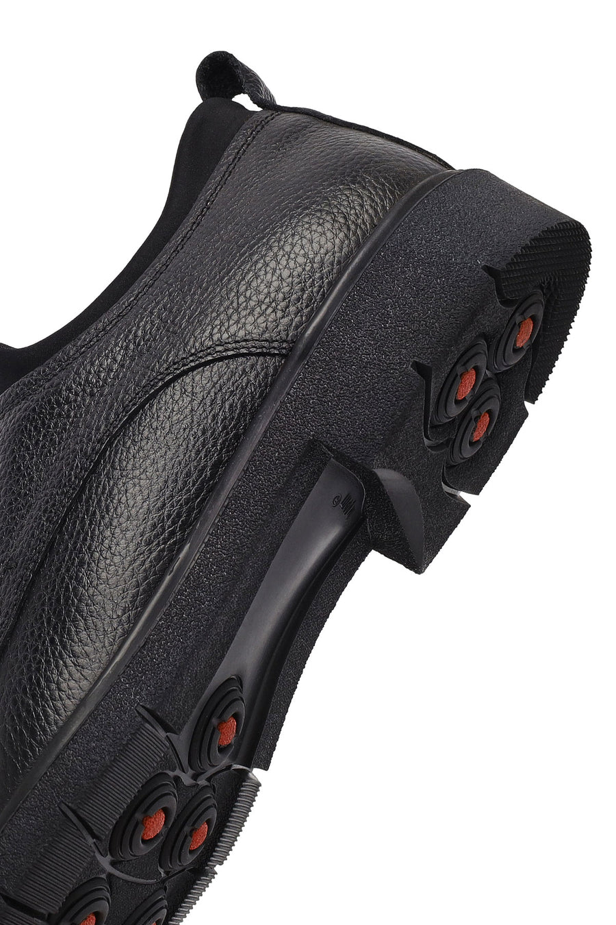 Men's Black Lace Up Leather Casual Shoes