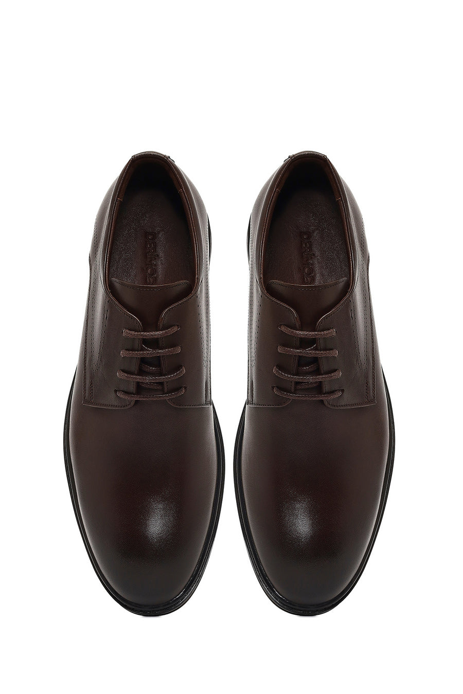 Derimod Fly Men's Brown Lace-Up Leather Casual Shoes
