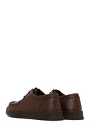 Men's Brown Lace-Up Leather Casual Shoes | Derimod