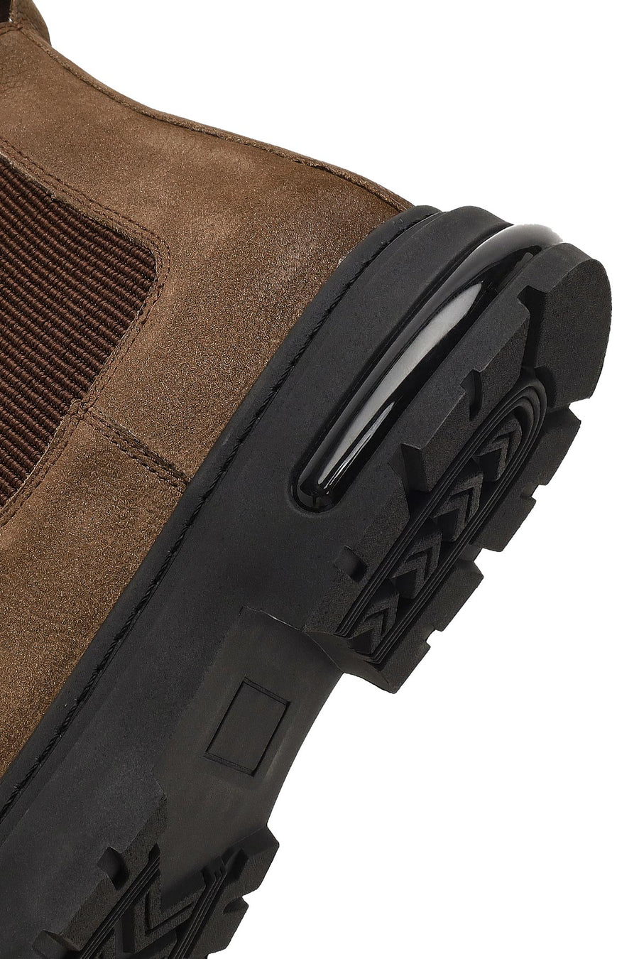 Men's Tan Nubuck Leather Chelsea Boot
