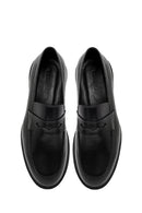 Erkek Siyah Deri Casual Loafer | Derimod
