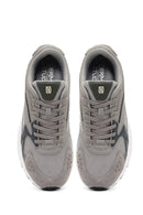 Derimod Studio Men's Gray Lace-Up Thick-Soled Sneaker | Derimod