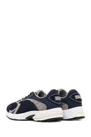 Derimod Studio Men's Navy Blue Lace-Up Thick-Soled Sneaker | Derimod