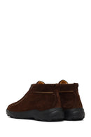 Men's Brown Lace-Up Suede Leather Casual Boot | Derimod
