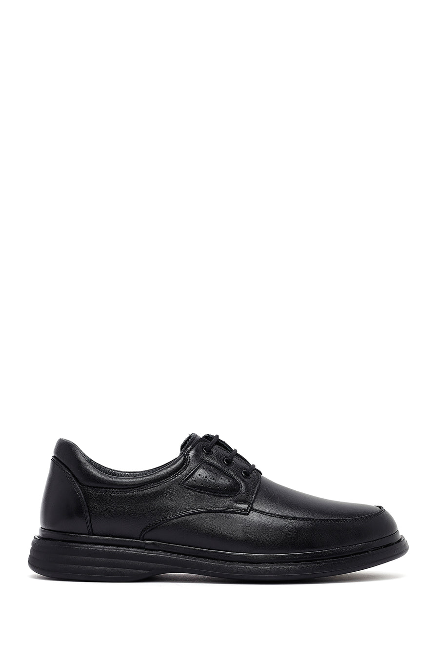 Men's Black Lace Up Leather Casual Shoes 25WFD815018 | Derimod