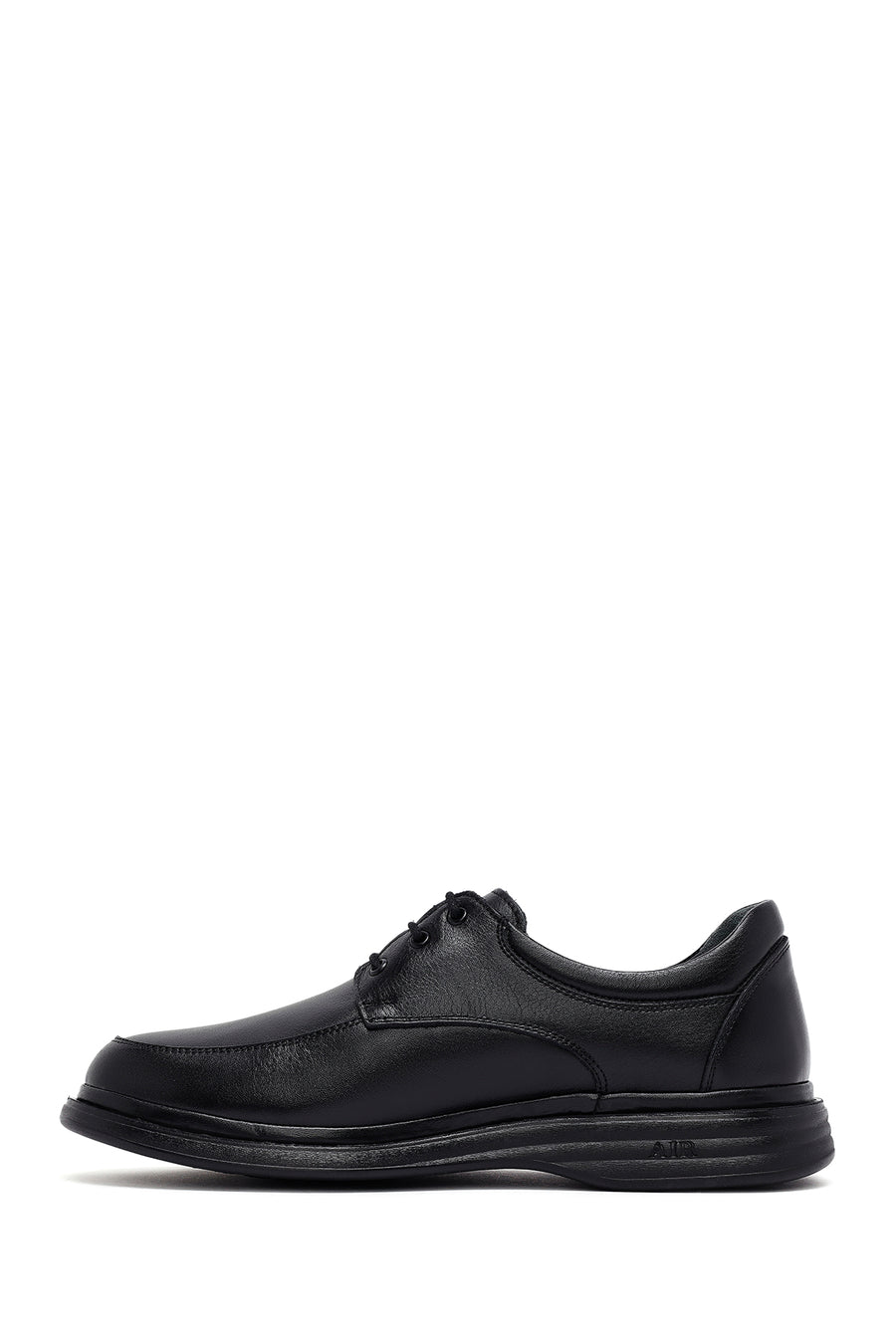 Men's Black Lace Up Leather Casual Shoes