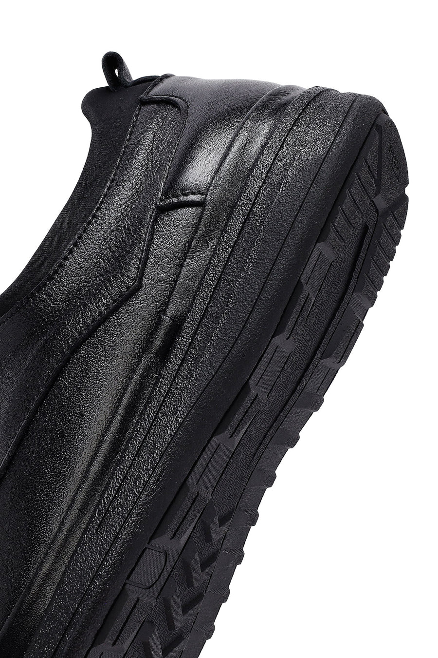 Men's Black Lace Up Leather Casual Shoes