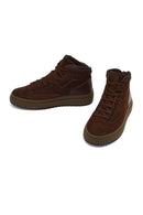 Men's Brown Lace-Up Nubuck Leather Sports Boots | Derimod