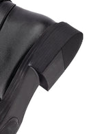 Women's Black Zippered Buckle Boots | Derimod