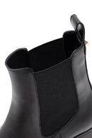 Women's Black Chunky Heel Chelsea Boot | Derimod