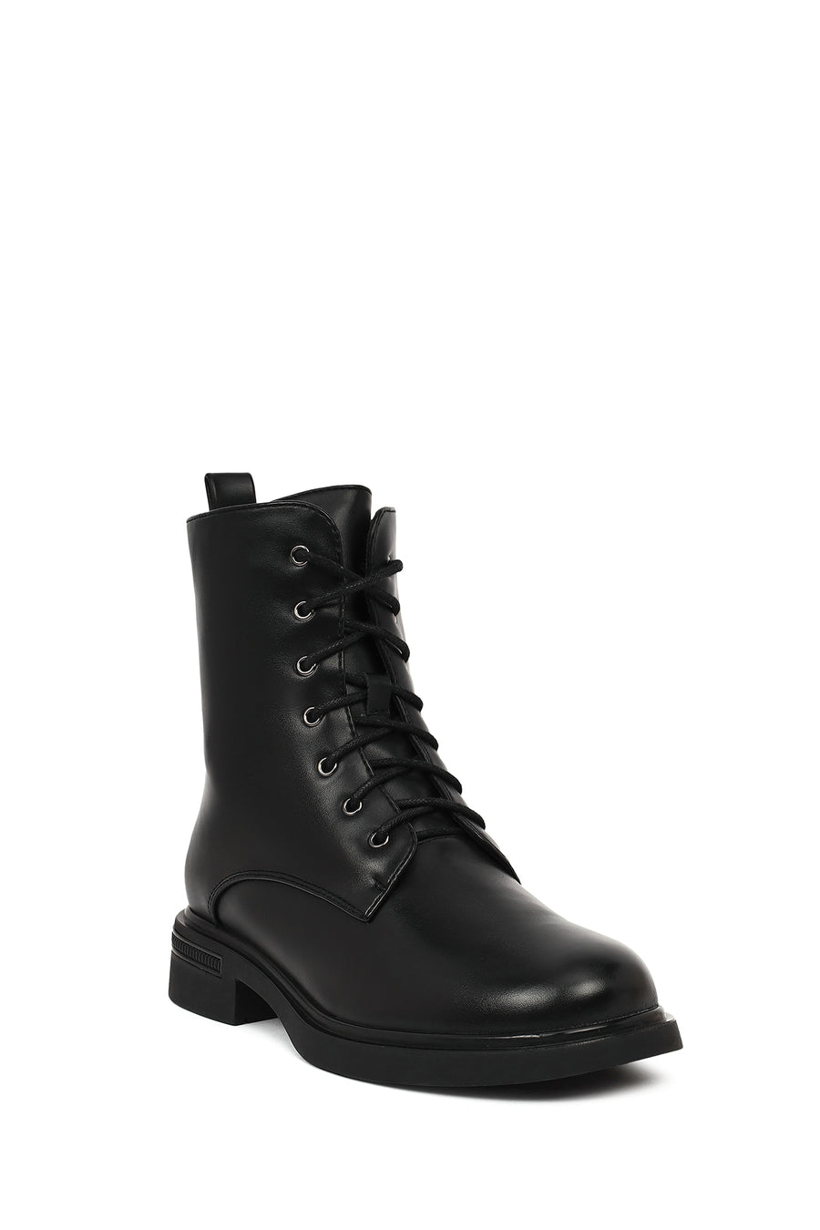 Women's Black Zippered Boots
