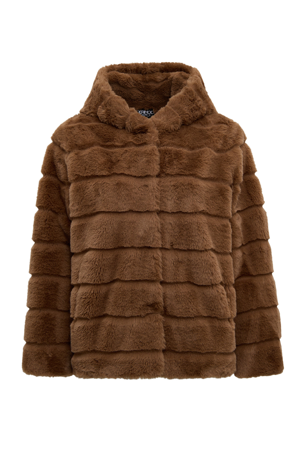 Vienna Kadın Hardal Kapüşonlu Teddy Mont
