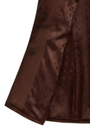 Barbara Women's Brown Blazer Leather Jacket | Derimod