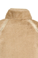 St-Moritz Kadın Bej Oversize Teddy Mont | Derimod