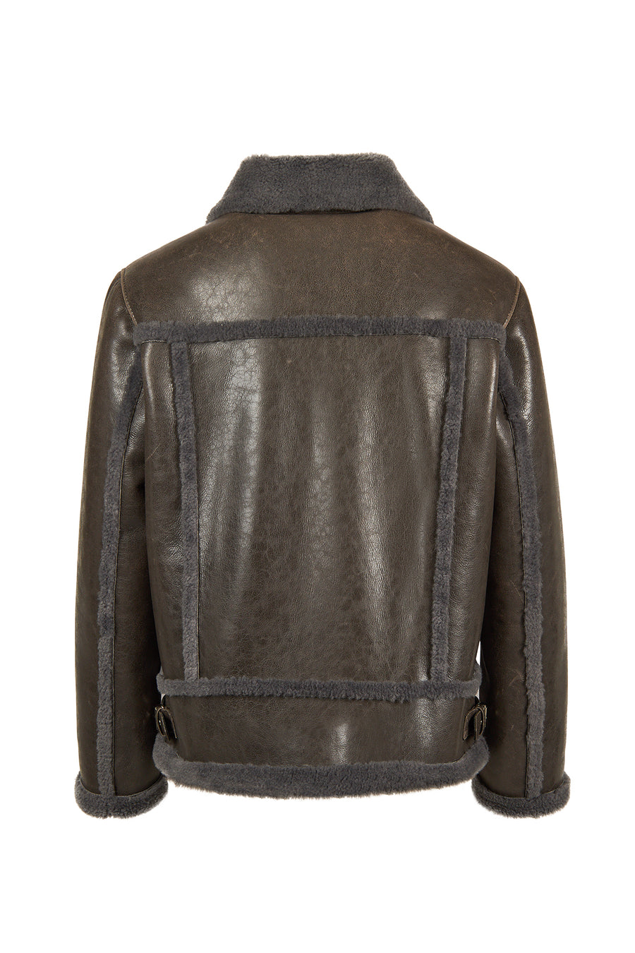 Zurich Men's Grey Teddy Coat