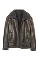 Zurich Men's Grey Teddy Coat | Derimod