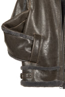 Zurich Men's Grey Teddy Coat | Derimod