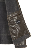 Zurich Men's Grey Teddy Coat | Derimod
