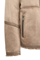 Gstaab Men's Beige Collar Teddy Coat | Derimod