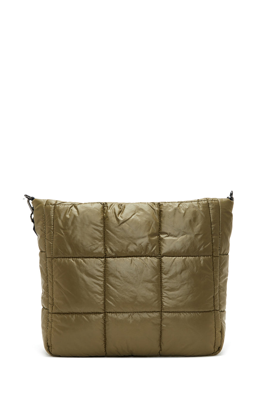 Women's Khaki Quilted Shoulder Bag